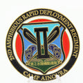 JGSDF 2nd Amphibious Rapid Deployment Regiment Camp Ainoura Challenge Coin 1.75 Inch Copper Pre-owned