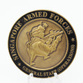 Singapore Armed Forces General Staff Operations Challenge Coin 1.75 Inch Copper Pre-owned