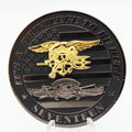 Navy SEAL Team XVII Challenge Coin It's a Privilege to Be Here 2.0" Pre-Owned