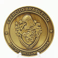 Brazilian Army Exército Brasileiro Challenge Coin 1.75" Pre-Owned