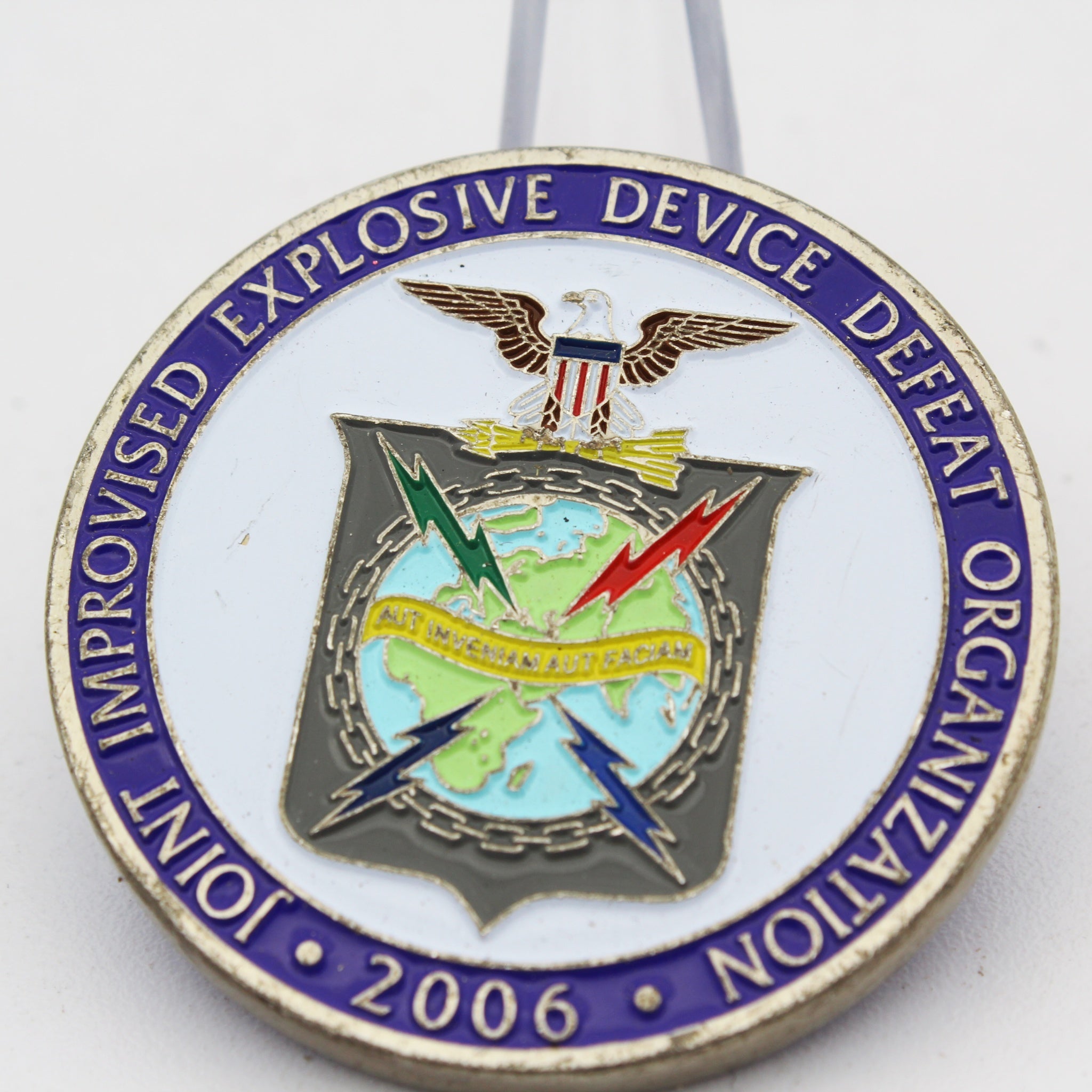 Joint Improvised Explosive Device Defeat Organization 2006 Challenge Coin – 1.75 Inch Copper Collectible Pre-owned