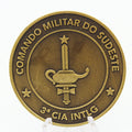 Comando Militar do Sudeste 3ª Cia Intlg Challenge Coin – Brazilian Military Intelligence Collectible Pre-owned