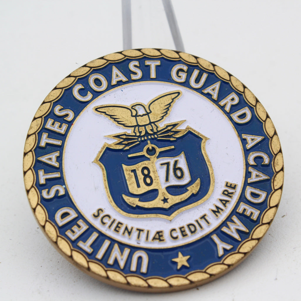 United States Coast Guard Academy Swab Summer Honor Company Challenge Coin – 1.75 Inch Copper Collectible Pre-owned