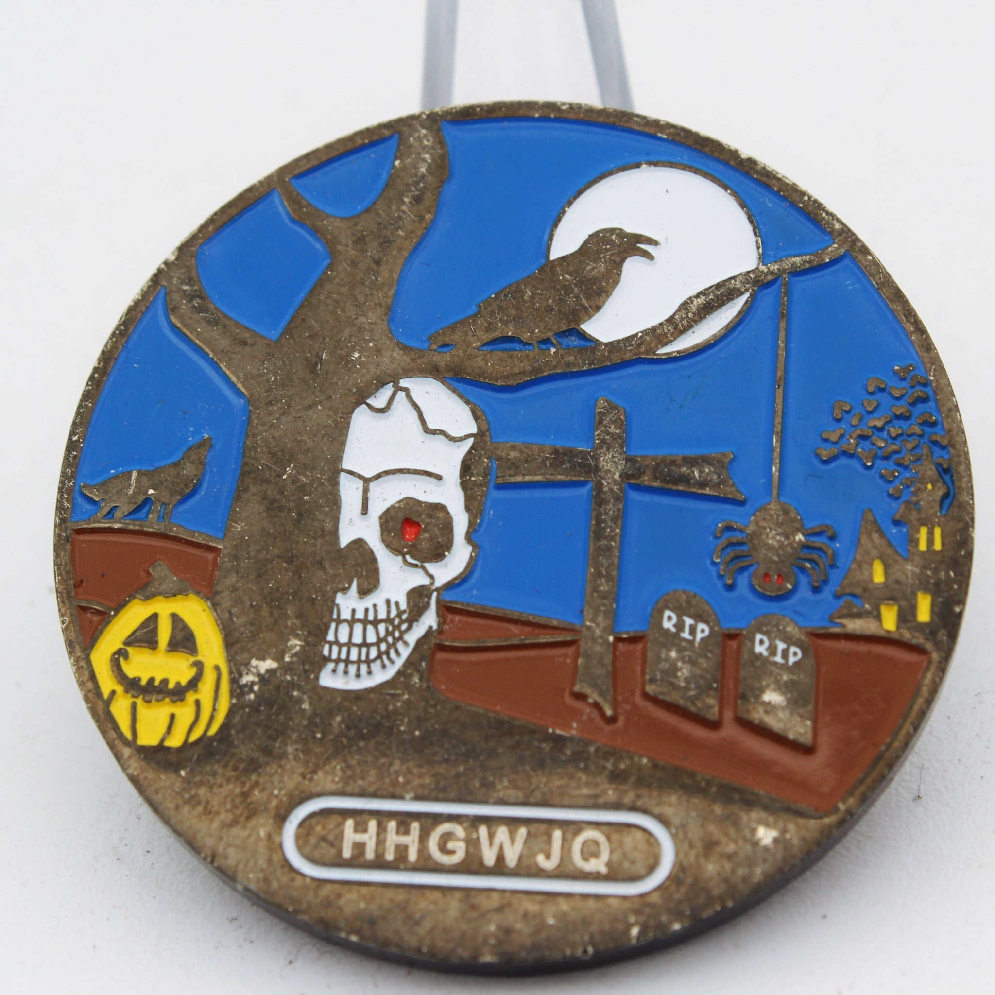 Halloween Hoopla October 25 2014 Challenge Coin – 1.75 Inch Copper Collectible Pre-owned