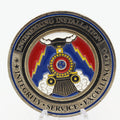 Tennessee Air Guard 241st EIS Chattanooga Engineering Installation Challenge Coin – 1.75 Inch Copper Collectible Pre-owned