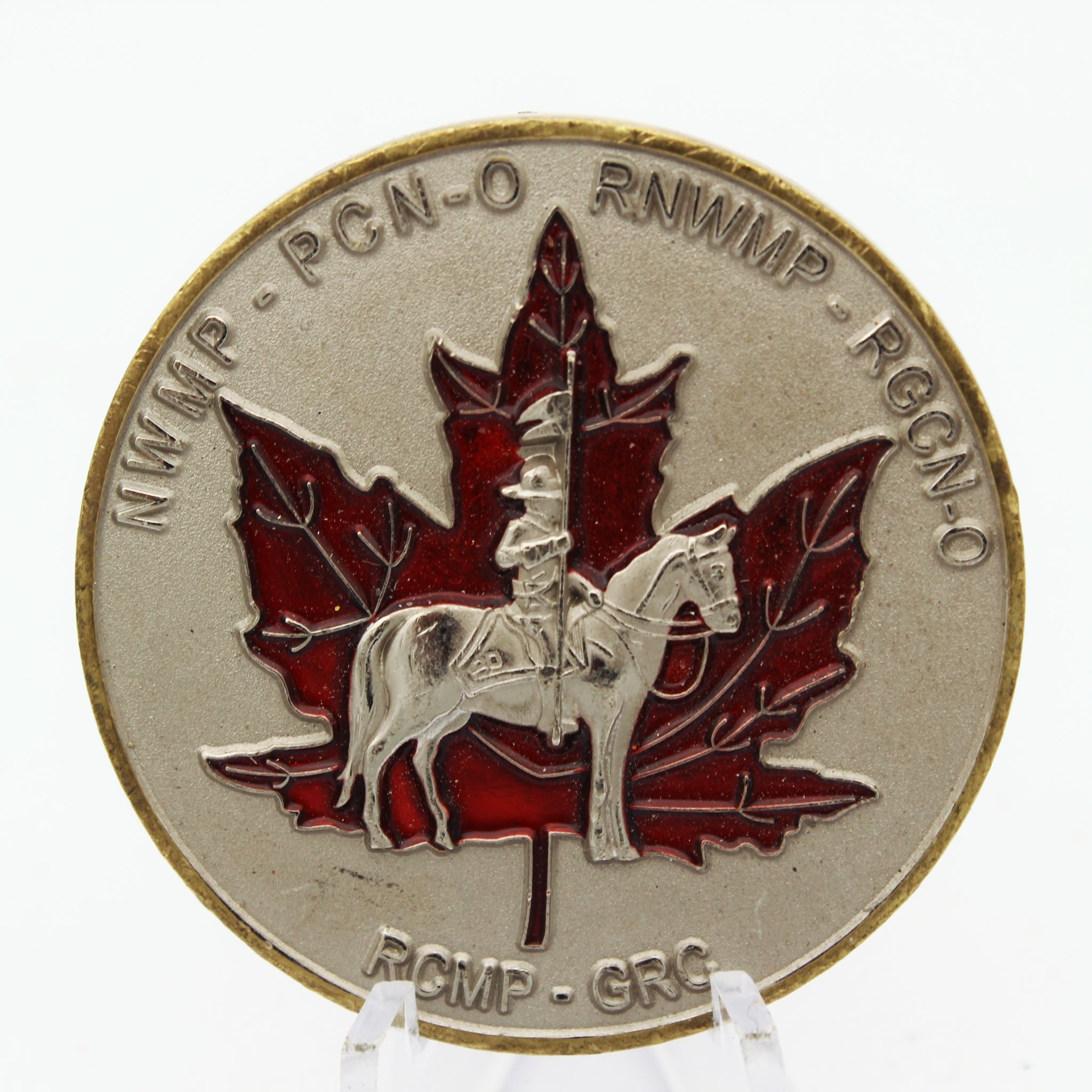 RCMP GRC 150th Anniversary 1873-2023 Challenge Coin – Royal Canadian Mounted Police Collectible Pre-owned