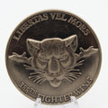 388th Fighter Wing Safety Libertas Vel Mors Challenge Coin – 1.75 Inch Copper Collectible Pre-owned