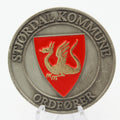 Stjørdal Kommune Ordfører Mayor Challenge Coin – 1.75 Inch Copper Norway Civic Collectible Pre-owned