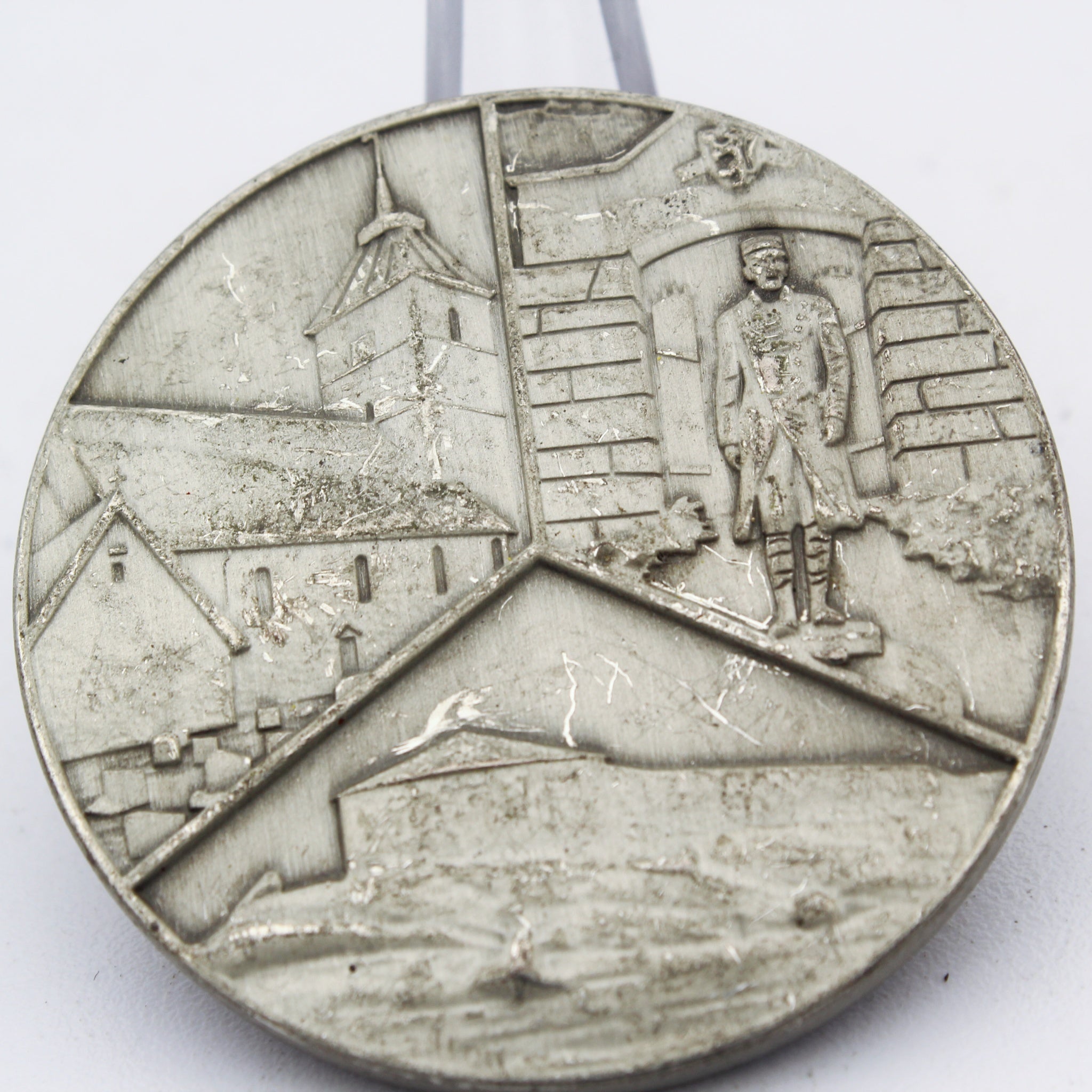 Stjørdal Kommune Ordfører Mayor Challenge Coin – 1.75 Inch Copper Norway Civic Collectible Pre-owned