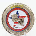 NNSDO National Nursing Staff Development Air Force Affiliate Challenge Coin 1.75” Used Copper Pre-owned