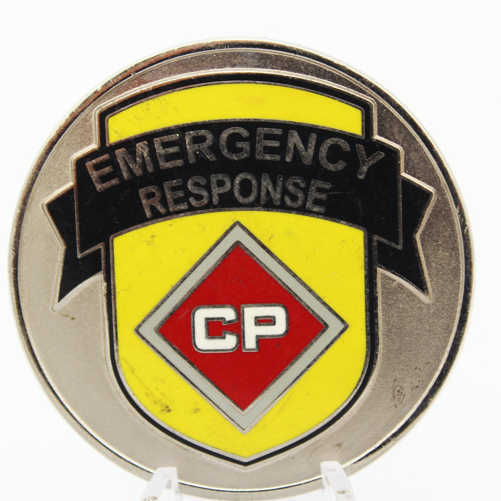 Hazmat Dangerous Goods Team CP Emergency Response Challenge Coin 1.75” Used Copper