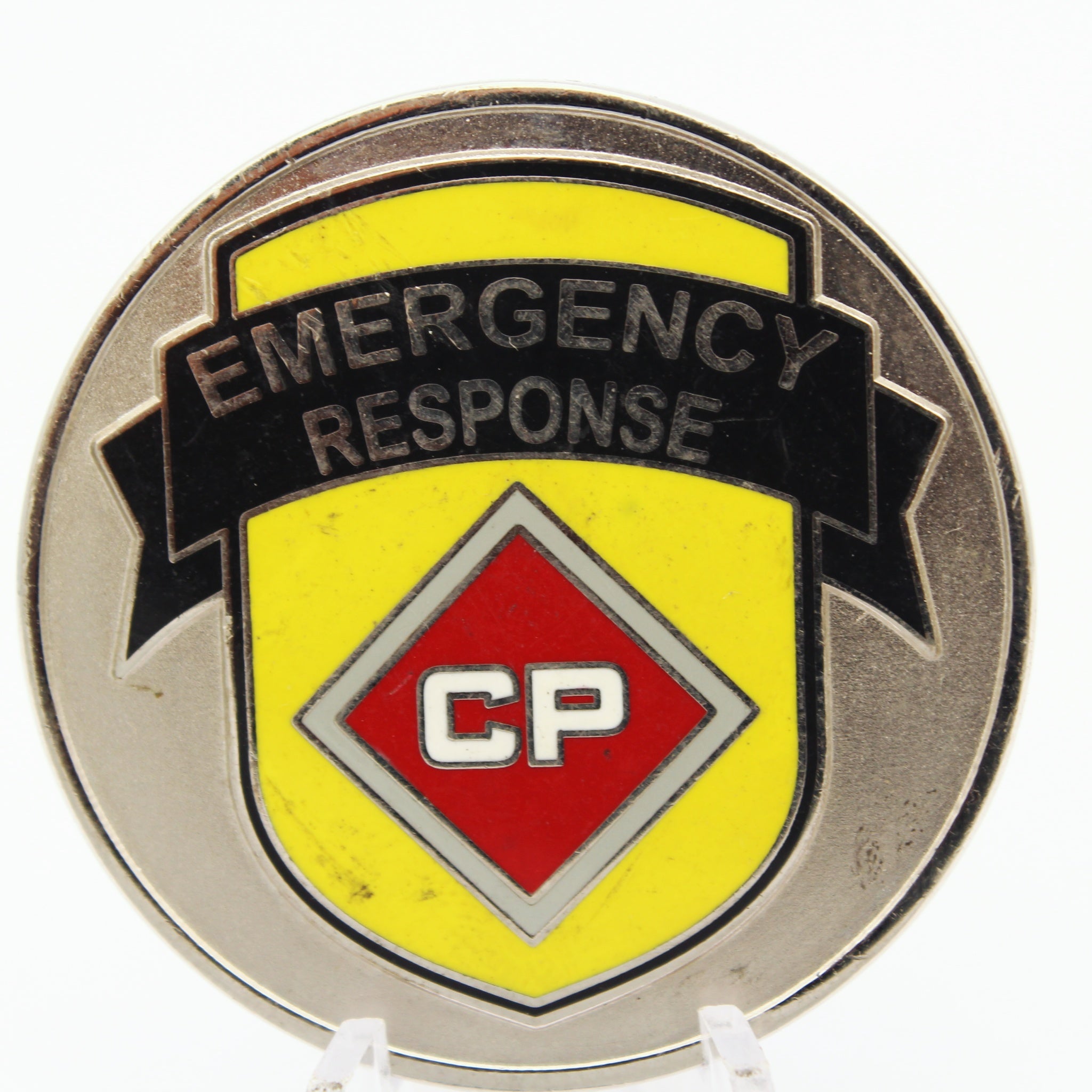 Hazmat Dangerous Goods Team CP Emergency Response Challenge Coin 1.75” Used Copper