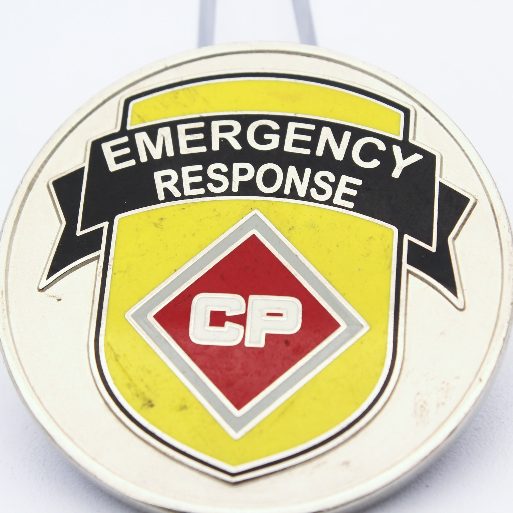 Hazmat Dangerous Goods Team CP Emergency Response Challenge Coin 1.75” Used Copper