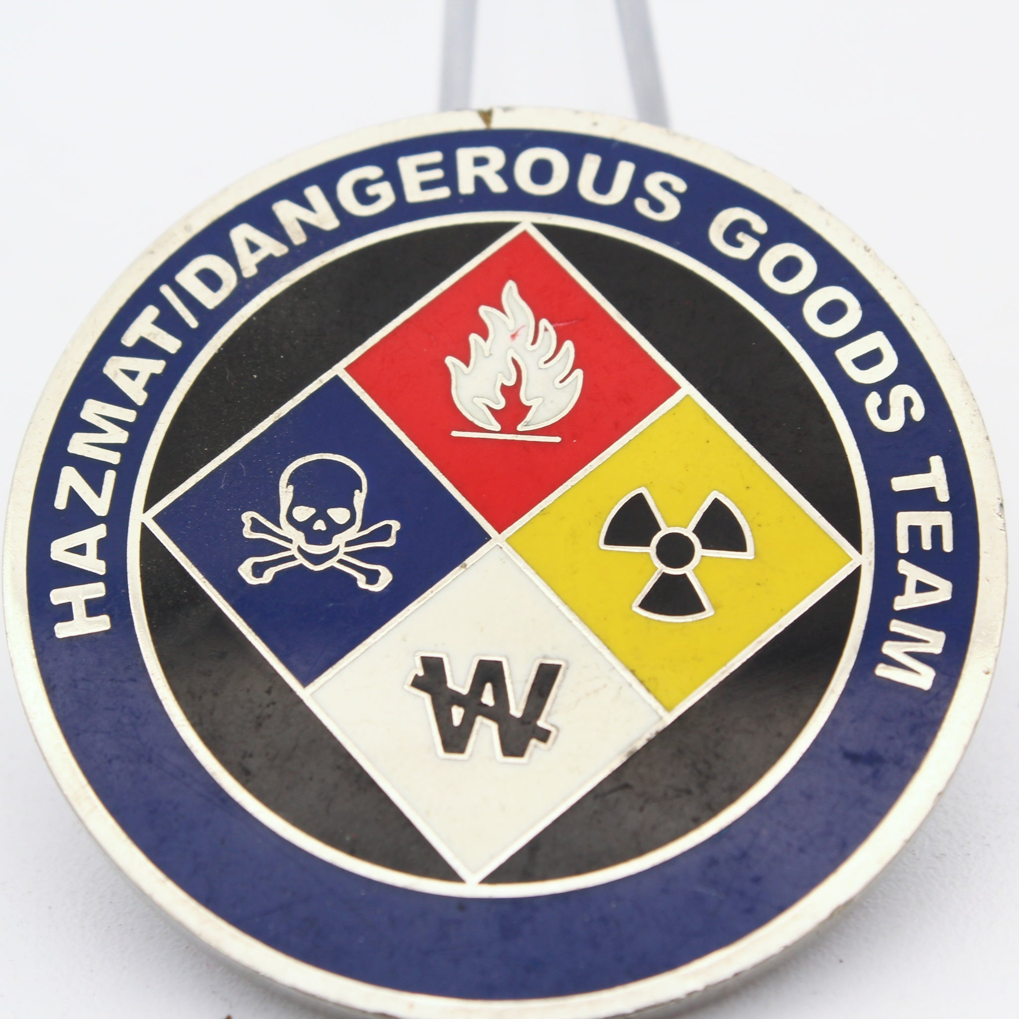 Hazmat Dangerous Goods Team CP Emergency Response Challenge Coin 1.75” Used Copper