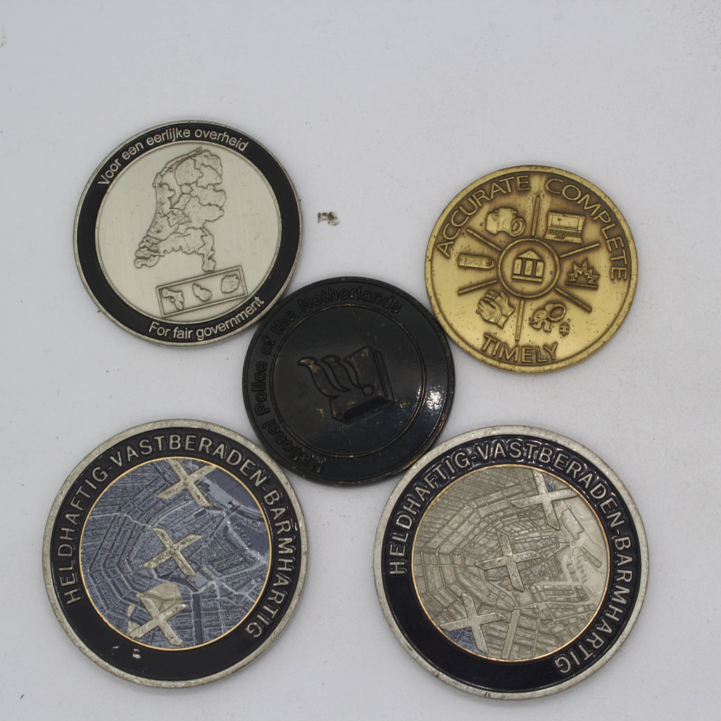 5pcs challenge coins Private