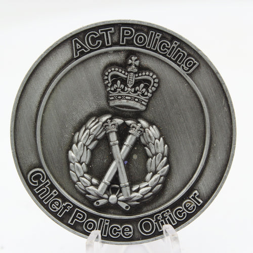 ACT Policing Chief Police Officer Australian Federal Police Challenge Coin 2” Copper Collectible