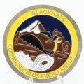 Blackhats Roadrunner Desert Lightning Oval Challenge Coin – 1.75” Used Copper Collectible