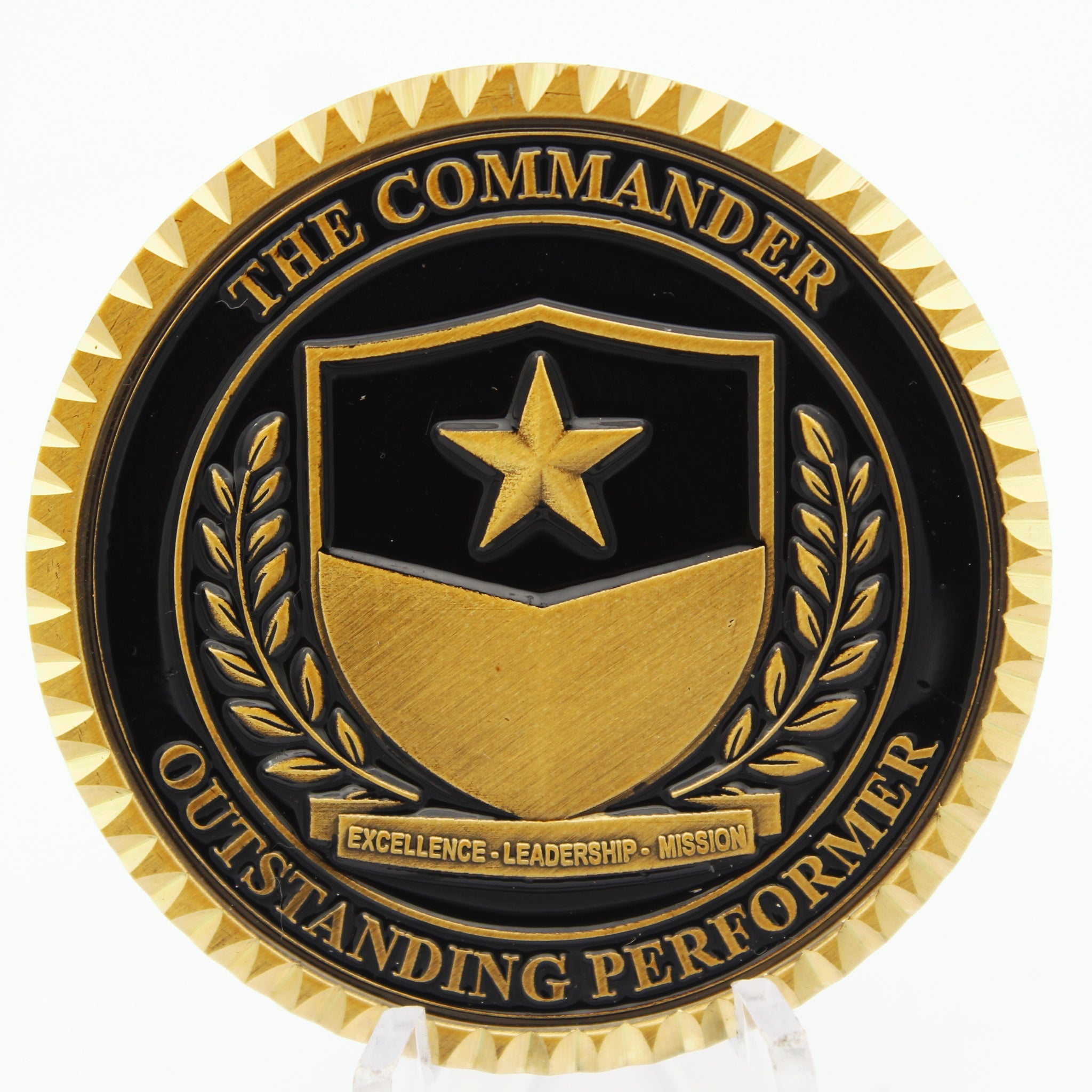 Blackhats 7427 Commander Outstanding Performer Challenge Coin – 1.75” Used Copper Collectible