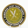 Operation Inherent Resolve CJTF Camp Buehring Kuwait Challenge Coin – 1.6” Used Copper Collectible