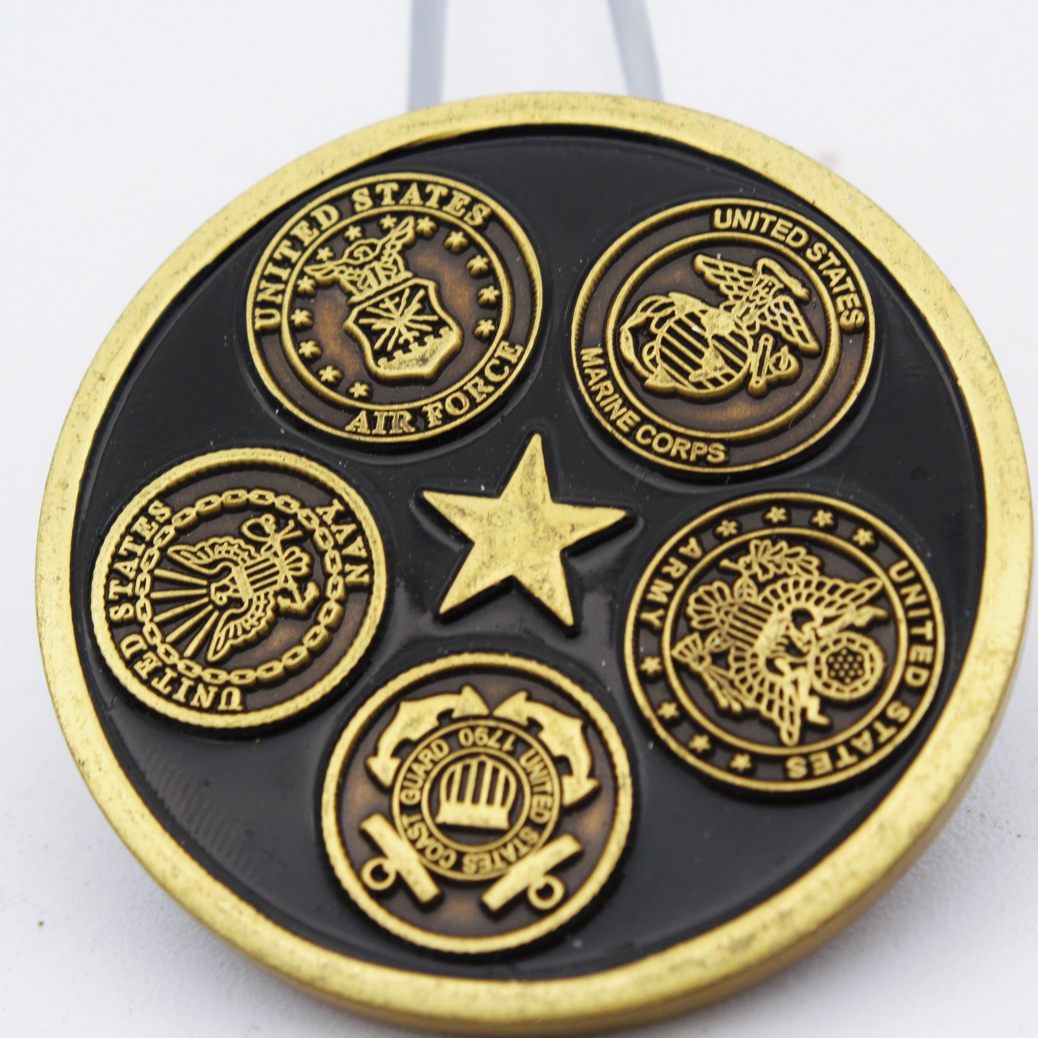 Ali Al Salem Kuwait Coalition Military Challenge Coin – 1.6” Used Copper Collectible