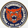 Evanston Township Wildkits Mascot Challenge Coin – 1.75” Used Copper Collectible