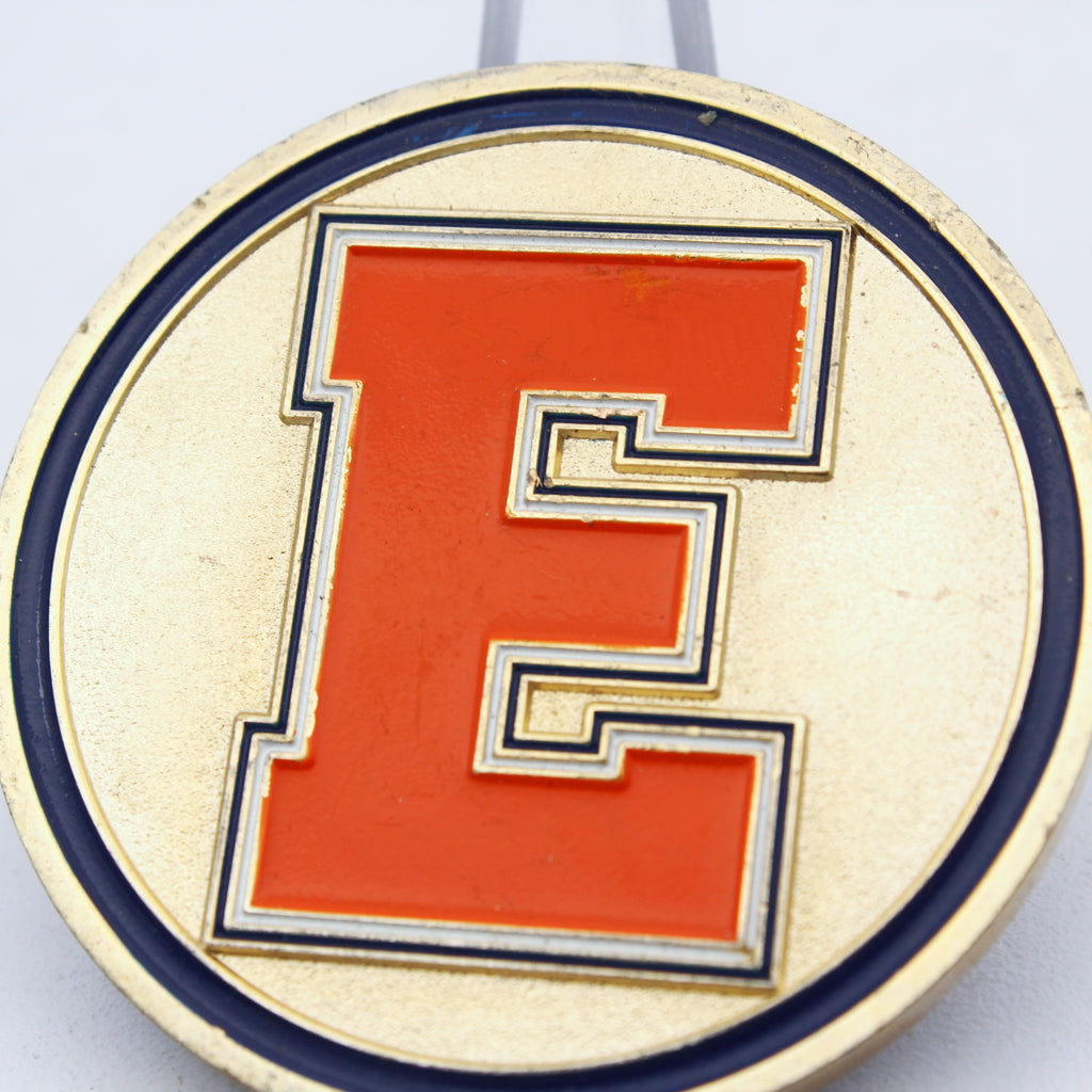 Evanston Township Wildkits Mascot Challenge Coin – 1.75” Used Copper Collectible