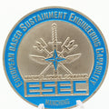 ESSEC NAEW&C Force Command Manching 10 Years Challenge Coin – 1.75” Used Copper Collectible