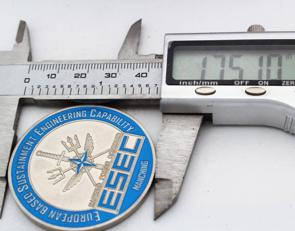 ESSEC NAEW&C Force Command Manching 10 Years Challenge Coin – 1.75” Used Copper Collectible