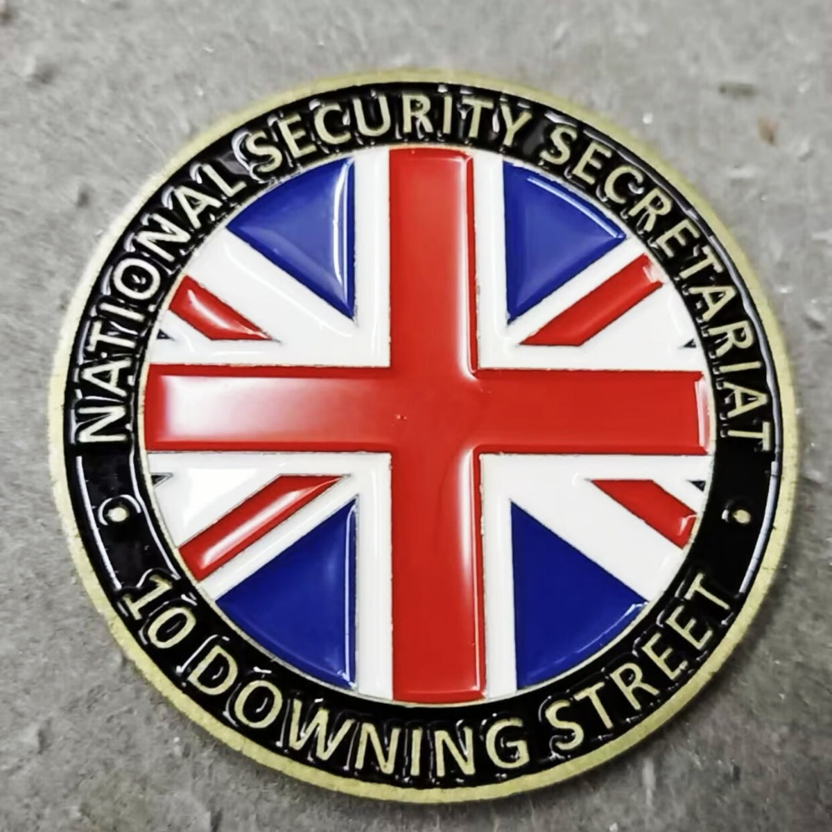 UK National Security Adviser 10 Downing Street Challenge Coin – 2 Inch Copper Collectible